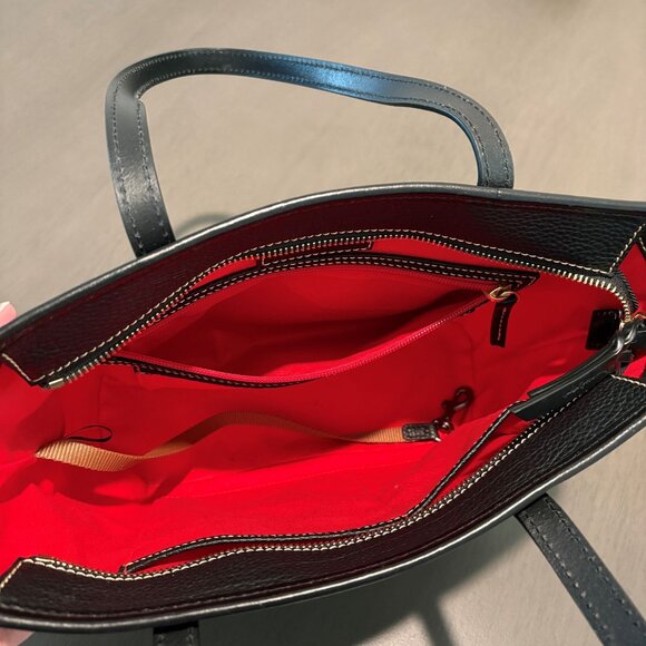 Dooney & Bourke Pebble Grain Small Charleston Shopper Tote - Picture 4 of 6